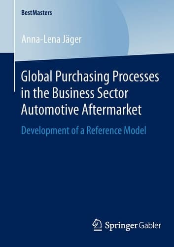 Global Purchasing Processes in the Business Sector Automotive Aftermarket Development of a Reference Model