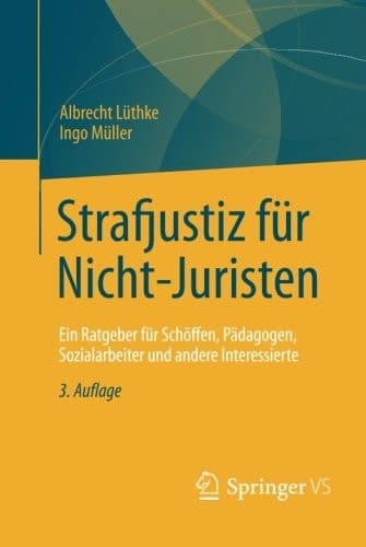 Strafjustiz für Nicht-Juristen Ein Ratgeber für Schöffen, Pädagogen, Sozialarbeiter und andere Interessierte