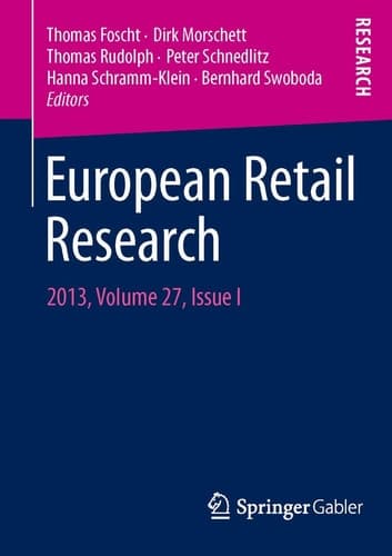 European Retail Research 2013, Volume 27, Issue I