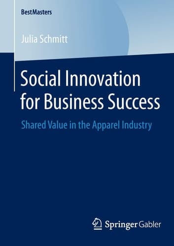 Social Innovation for Business Success Shared Value in the Apparel Industry