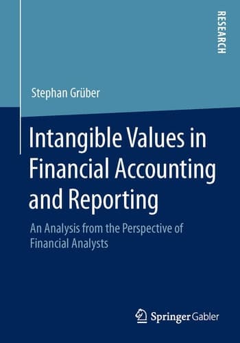 Intangible Values in Financial Accounting and Reporting An Analysis from the Perspective of Financial Analysts