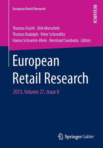 European Retail Research 2013, Volume 27, Issue II