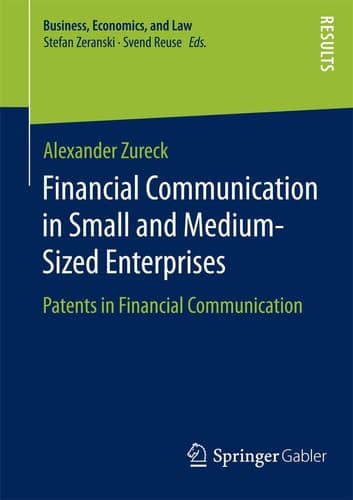 Financial Communication in Small and Medium-Sized Enterprises Patents in Financial Communication