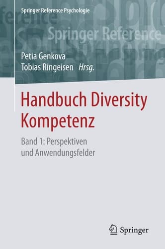 Handbuch Diversity Kompetenz Band 1: Perspektiven und Anwendungsfelder