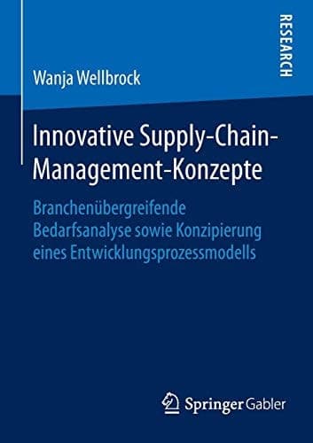 Innovative Supply-Chain-Management-Konzepte Branchenübergreifende Bedarfsanalyse sowie Konzipierung eines Entwicklungsprozessmodells