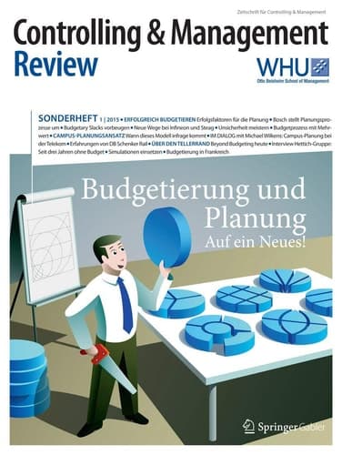 Controlling & Management Review Sonderheft 1-2015 Budgetierung und Planung