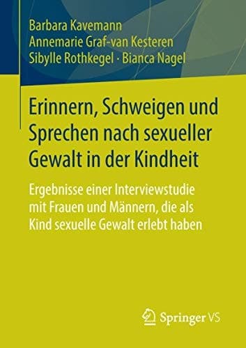 Erinnern, Schweigen und Sprechen nach sexueller Gewalt in der Kindheit Ergebnisse einer Interviewstudie mit Frauen und Männern, die als Kind sexuelle Gewalt erlebt haben