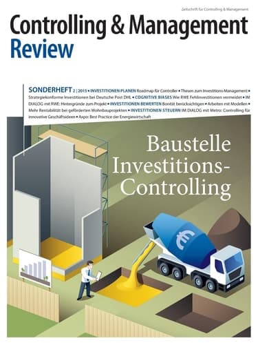 Controlling & Management Review Sonderheft 2-2015 Baustelle Investitions-Controlling