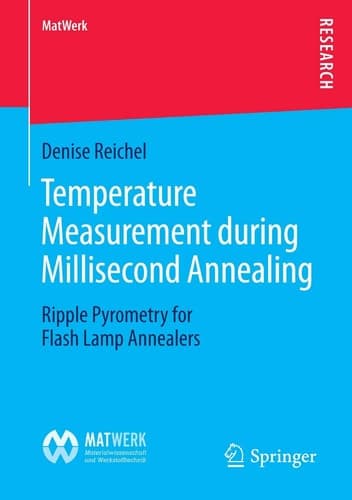 Temperature Measurement during Millisecond Annealing Ripple Pyrometry for Flash Lamp Annealers