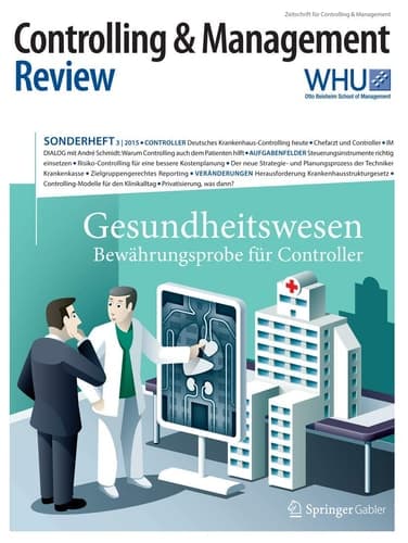 Controlling & Management Review Sonderheft 3-2015 Gesundheitswesen - Bewährungsprobe für Controller