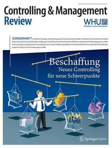 Controlling & Management Review Sonderheft 2-2016 Beschaffung - Neues Controlling für neue Schwerpunkte