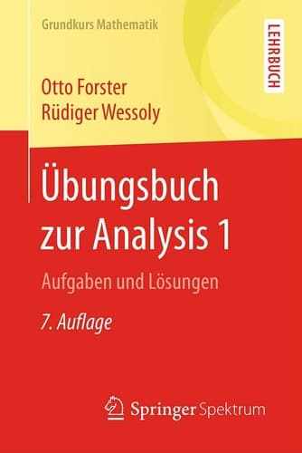 Übungsbuch zur Analysis 1 Aufgaben und Lösungen