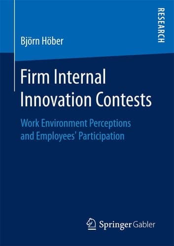 Firm Internal Innovation Contests Work Environment Perceptions and Employees’ Participation