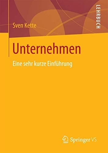 Unternehmen Eine sehr kurze Einführung