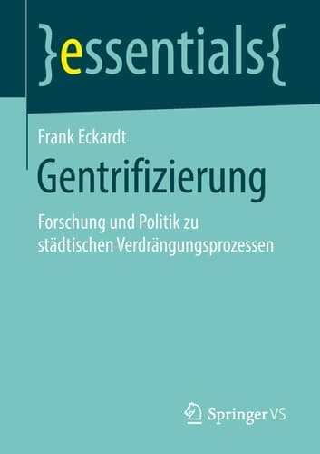 Gentrifizierung Forschung und Politik zu städtischen Verdrängungsprozessen