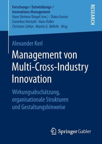 Management von Multi-Cross-Industry Innovation Wirkungsabschätzung, organisationale Strukturen und Gestaltungshinweise