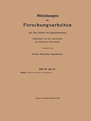 Versuche mit Riemen- und Seiltrieben