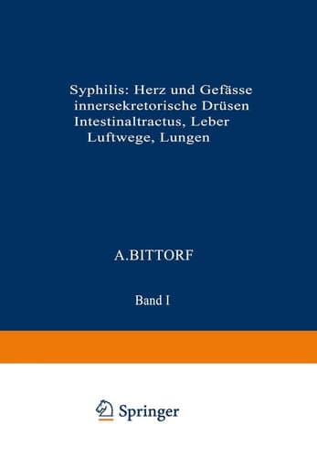 Syphilis: Herz und Gefässe, innersekretorische Drüsen, Intestinaltractus, Leber, Luftwege, Lungen