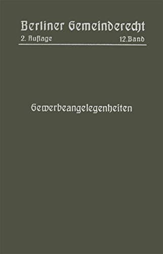 Gewerbeangelegenheiten