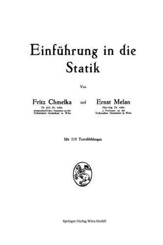 Einführung in die Statik