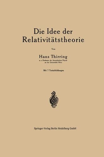 Die Idee der Relativitätstheorie (German Edition)