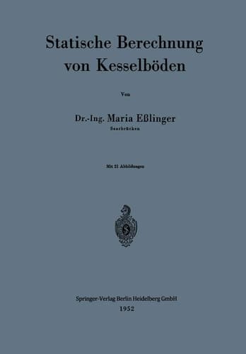 Statische Berechnung von Kesselböden