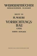 Der Vorrichtungsbau