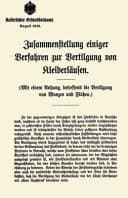 Zusammenstellung einiger Verfahren zur Vertilgung von Kleiderläusen Mit einem Anhang, betreffend die Vertilgung von Wanzen und Flöhen