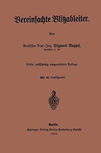 Vereinfachte Blitzableiter