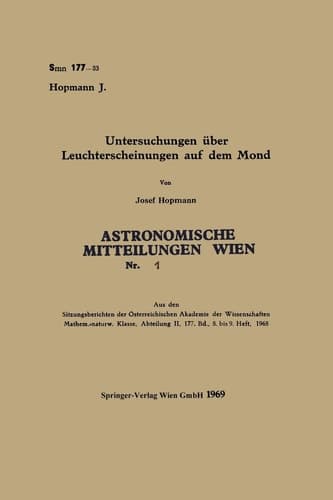 Untersuchungen über Leuchterscheinungen auf dem Mond (German Edition)