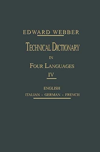 Technical Dictionary Four Languages
