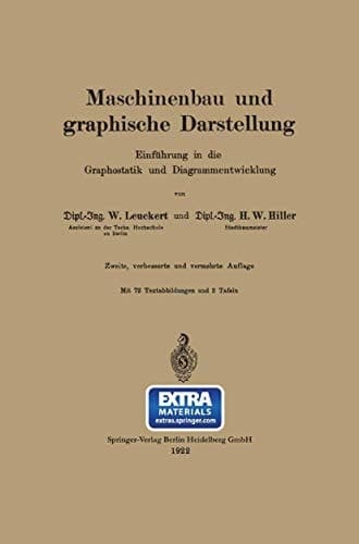 Maschinenbau und graphische Darstellung: Einführung in die Graphostatik und Diagrammentwicklung (German Edition)