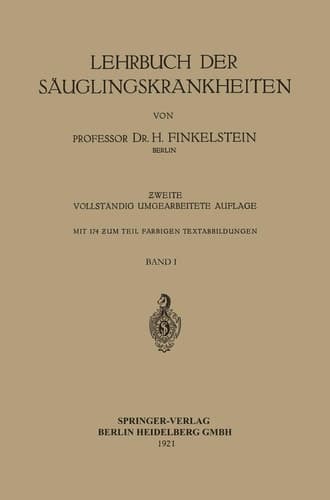 Lehrbuch der Säuglingskrankheiten (German Edition)