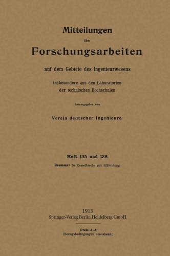 30 Kesselbleche mit Rißbildung Mitteilungen aus der Materialprüfungsanstalt der Kgl. Technischen Hochschule Stuttgart
