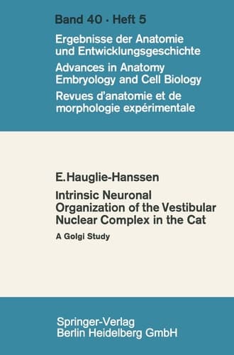 Intrinsic Neuronal Organization of the Vestibular Nuclear Complex in the cat A Golgi study