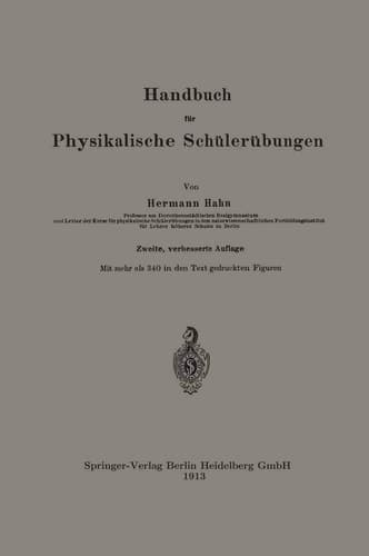 Handbuch für Physikalische Schülerübungen (German Edition)
