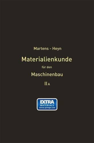 Handbuch der Materialienkunde für den Maschinenbau