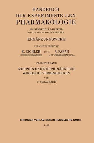 Morphin und Morphinähnlich Wirkende Verbindungen
