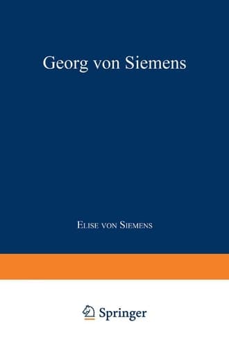 Georg von Siemens Jugend, Lehr- und Wanderjahre
