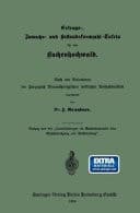 Ertrags-, Zuwachs-, und Bestandsformzahl-Tafeln für den Buchenhochwald Nach den Aufnahmen der Herzoglich Braunschweigischen forstlichen Versuchsanstalt