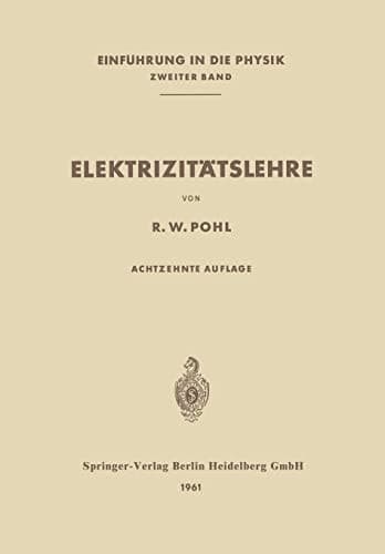 Elektrizitätslehre (German Edition)