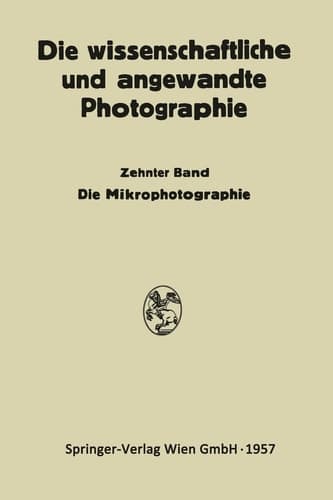 Die Mikrophotographie (German Edition)