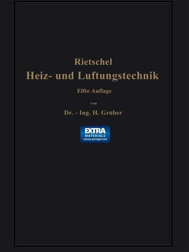 H. Rietschels Leitfaden der Heiz- und Lüftungstechnik