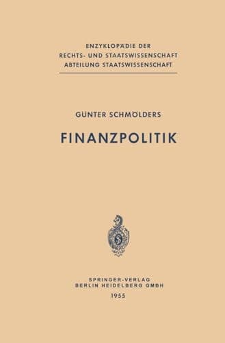 Finanzpolitik (German Edition)