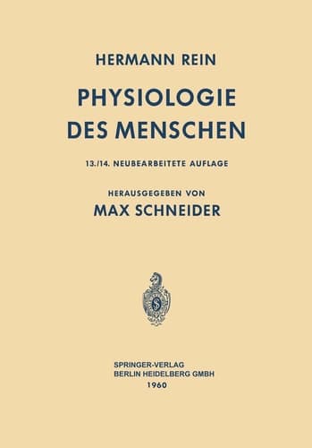 Einführung in die Physiologie des Menschen (German Edition)