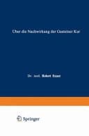 Über die Nachwirkung der Gasteiner Kur