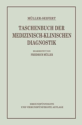 Taschenbuch der Medizinisch-Klinischen Diagnostik