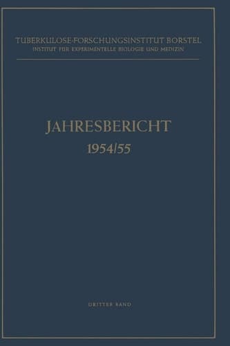 Jahresbericht 1954/55