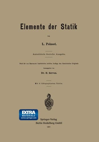 Elemente der Statik (German Edition)