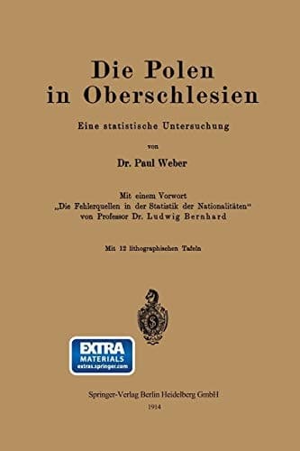 Die Polen in Oberschlesien Eine statistische Untersuchung
